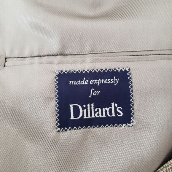 Daniel Cremieux Loro Piana Wool Blazer Plaid Green 2 Button Jacket Mens Sz 46 - Picture 8 of 10